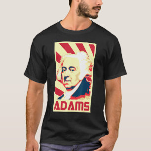 T-shirt John Adams Propagande rétro