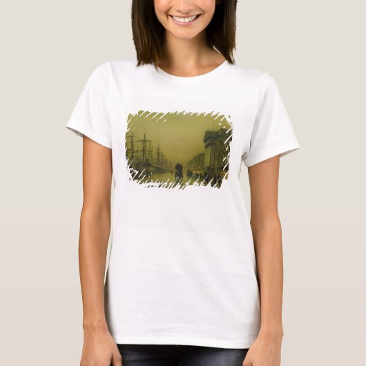 T-shirt John Atkinson Grimshaw | Quais Liverpool Douanes H (Devant)