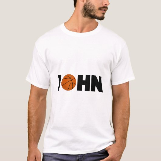 T-shirt John Basketball (Devant)