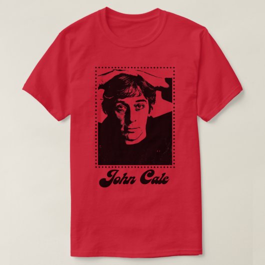 T-shirt John Cale (Design devant)