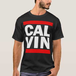 T-shirt John Calvin Hip hop Funny Théologie Réforme Parod