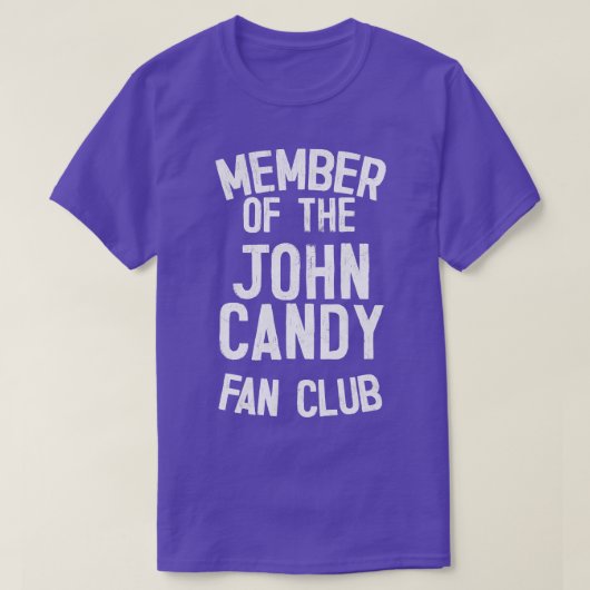 T-shirt John Candy Fan Club (Design devant)