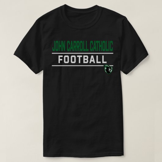 T-shirt John Carroll High School Cavaliers Football (Design devant)