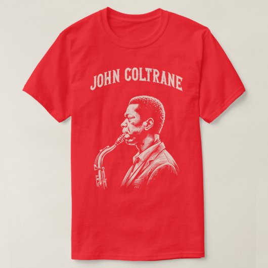 T-shirt John Coltrane (Design devant)
