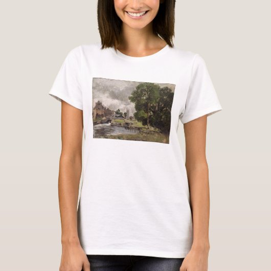 T-shirt John Constable | Dedham Lock and Mill (Devant)