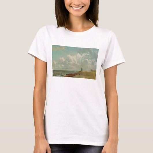 T-shirt John Constable | Harwich, Low Lighthouse and B (Devant)