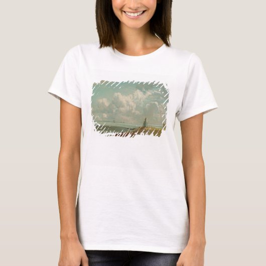 T-shirt John Constable | Harwich, Low Lighthouse and B (Devant)