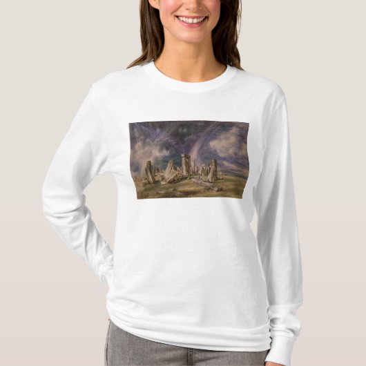 T-shirt John Constable | Stonehenge, 1835 (Devant)