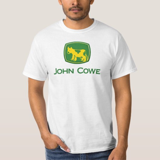 T-shirt John Cowe avec dire dessus de retour (Devant)