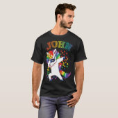 T-shirt John Dabbing Unicorn (Devant entier)