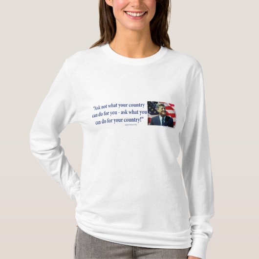 T-shirt John F. Kennedy (Devant)