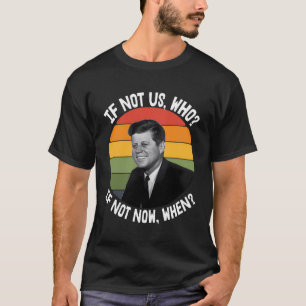 T-shirt John F Kennedy Citation Retro Vintage Jfk