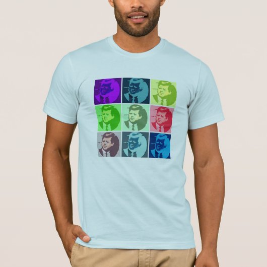 T-shirt John F. Kennedy/JFK (Devant)