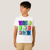 T-shirt John F Kennedy Pop Art (Devant entier)
