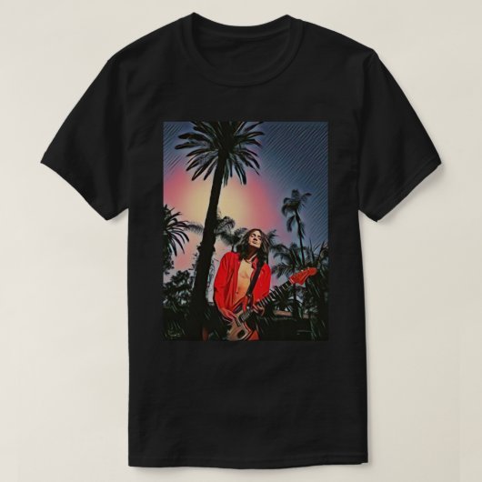 T-shirt John Frusciante - Ere de la Californie - RSSP (Design devant)