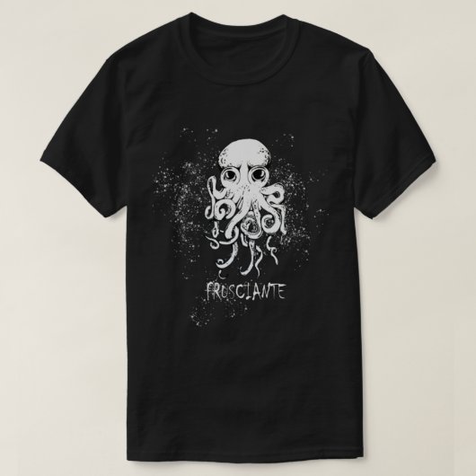 T-shirt John Frusciante Octopus 2 (Design devant)