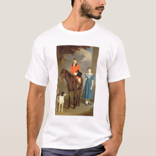 T-shirt John Gubbins Newton et sa soeur Mary, 1832-33 (