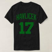 T-shirt John Havlicek Jersey White (Design devant)