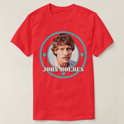 T-shirt John Holmes (Design devant)