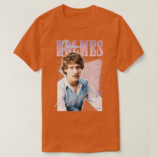 T-shirt John Holmes Retro Fan Design (Design devant)