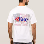 T-shirt John Kerry pour Presdient (Dos)