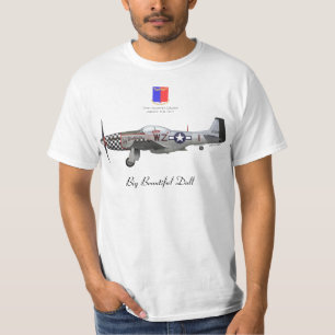T-shirt John Lander's P-51 "Big Beautiful Doll"