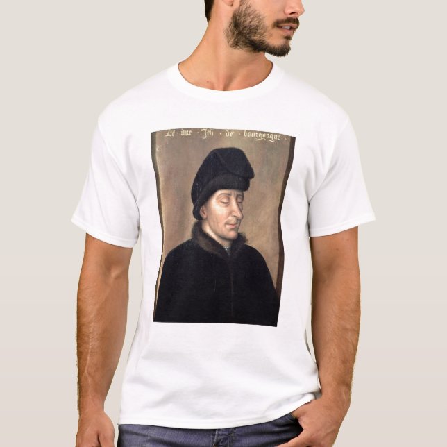 T-shirt John le courageux, duc de Bourgogne (Devant)