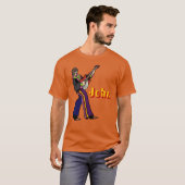 T-shirt John Lennon Yellow Submarine character plays guita (Devant entier)