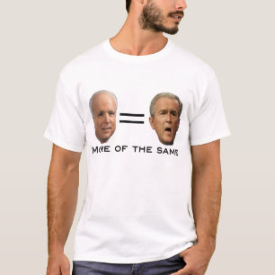 T-shirt John McCain = George W. Bush