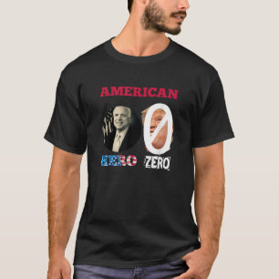 T-shirt John McCain Héros américain T Shirt Anti Trump Shi