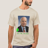 T-shirt John McCain Saint Patrick (Devant)