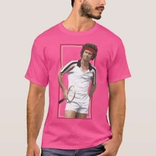 T-shirt John Mcenroe, Années 1980