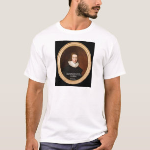 T-shirt John Milton Amour & Chocolat Citation Cadeaux & Ca