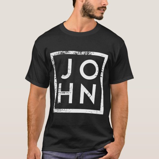 T-shirt John Minimalism (Devant)