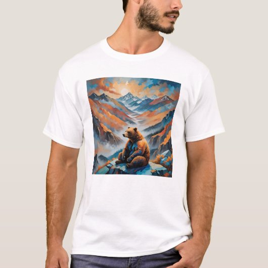 T-shirt John Muir cite : (Devant)