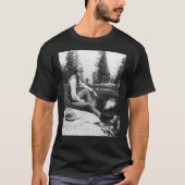 T-shirt John Muir - " ; John of the Mountains" ; C (Devant)
