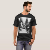 T-shirt John Muir - " ; John of the Mountains" ; C (Devant entier)