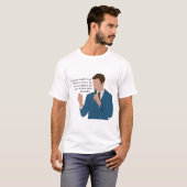 T-shirt John Mulaney Je suis très petit (Devant entier)