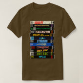 T-shirt John penter VHS Stack (Design devant)