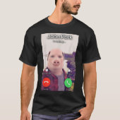 T-shirt John Pork appelle Meme Tee (Devant)