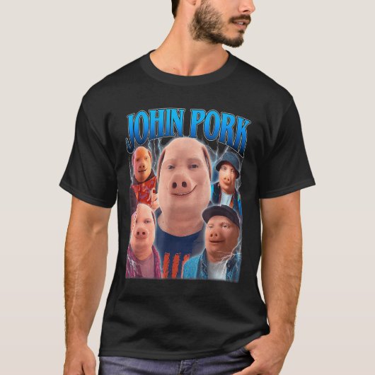 T-shirt John Rk Meme Humor Men Women  (Devant)