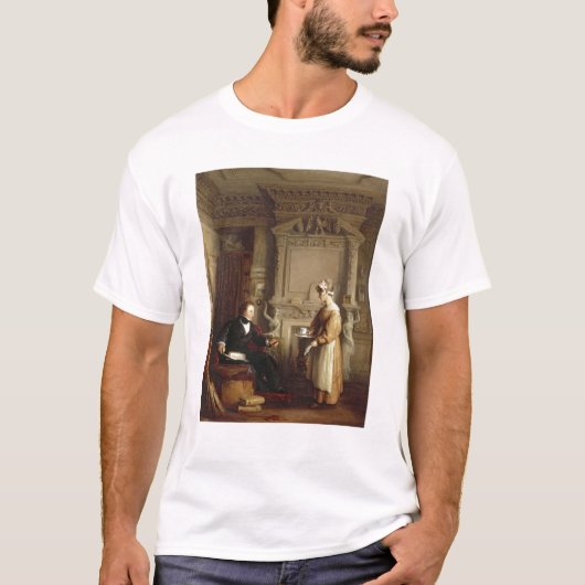 T-shirt John Sheepshanks et sa domestique (Devant)
