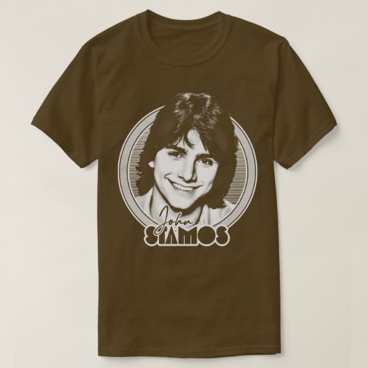 T-shirt John Stamos Rétro Ventilateur Art 1 (Design devant)