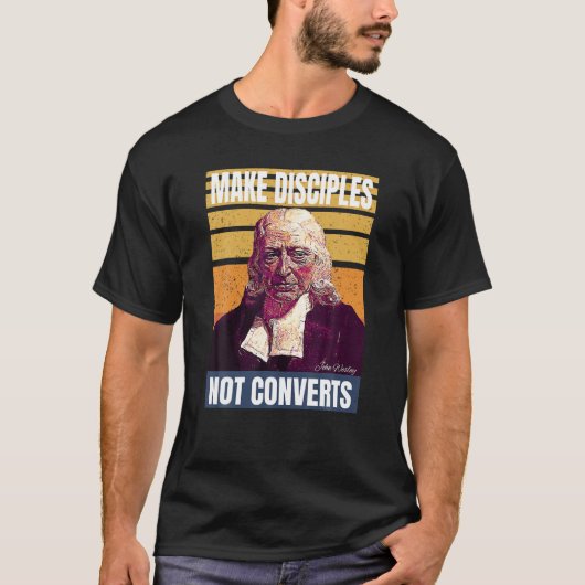 T-shirt John Wesley Methodist (Devant)