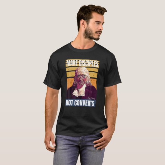 T-shirt John Wesley Methodist (Devant entier)