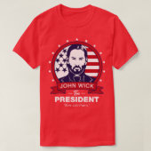 T-shirt John Wick, Président (Design devant)