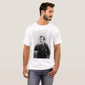 T-shirt John Wilkes Booth, CA 1862.  Charles déboisent F (Devant entier)