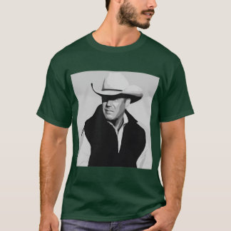 T-shirt JOHNDUTTONKEVINCOSTNERYELLOWSTONETVSHOWCLASSIC vin