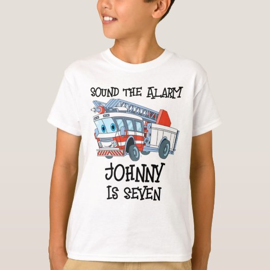 T-shirt Johnny a sept ans (Devant)