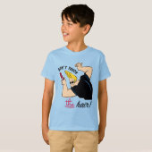 T-shirt Johnny Bravo Comb - Ne touchez pas les cheveux! (Devant entier)